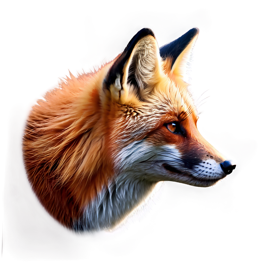 Red Fox Portrait Png Aae PNG Image