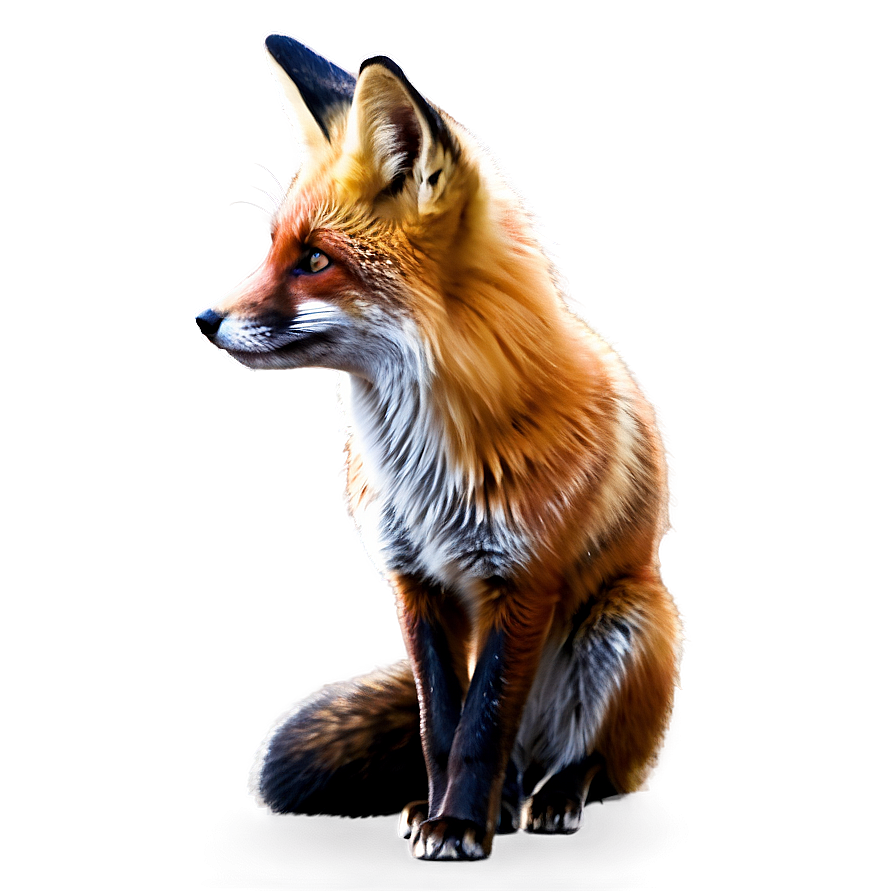 Red Fox Profile Png Eob PNG Image