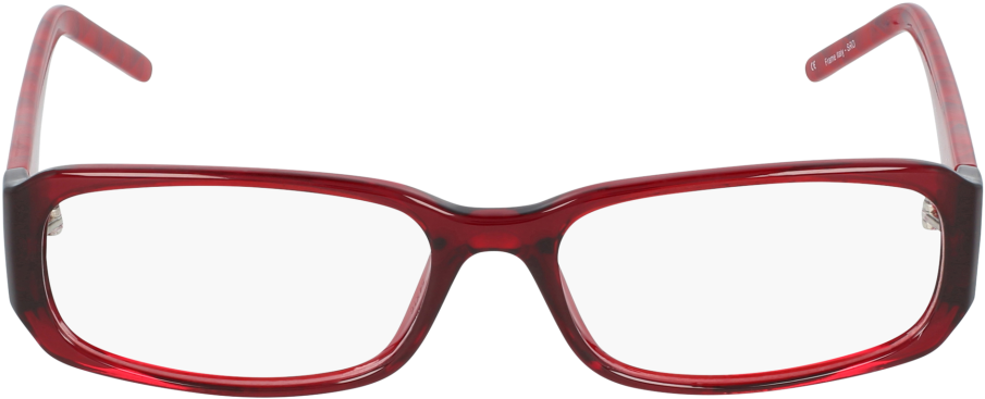 Red Frame Sunglasses Transparent Background PNG Image