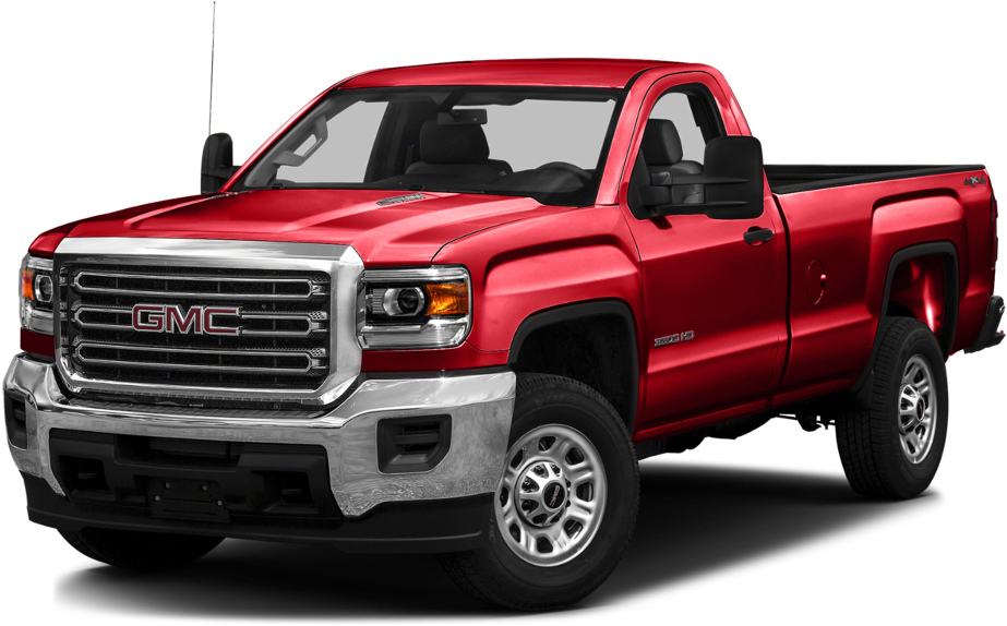 Red G M C Pickup Truck PNG Image