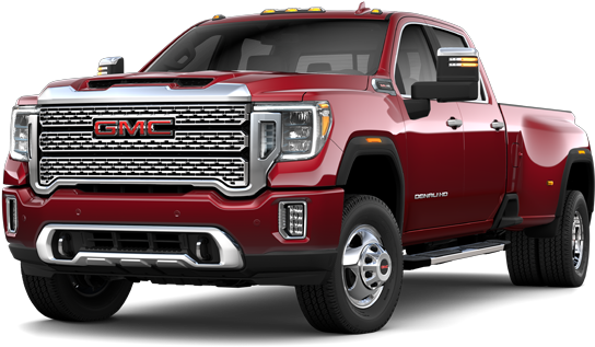 Red G M C Sierra Denali H D Truck PNG Image