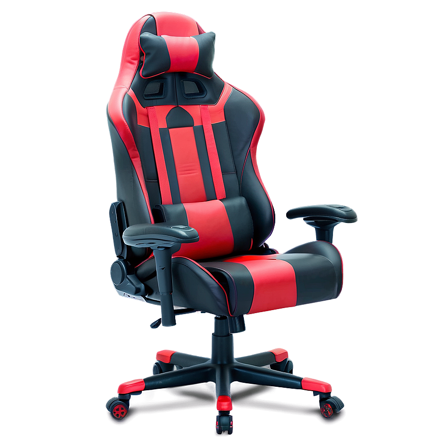 Red Gaming Chair Png Kbr3 PNG Image