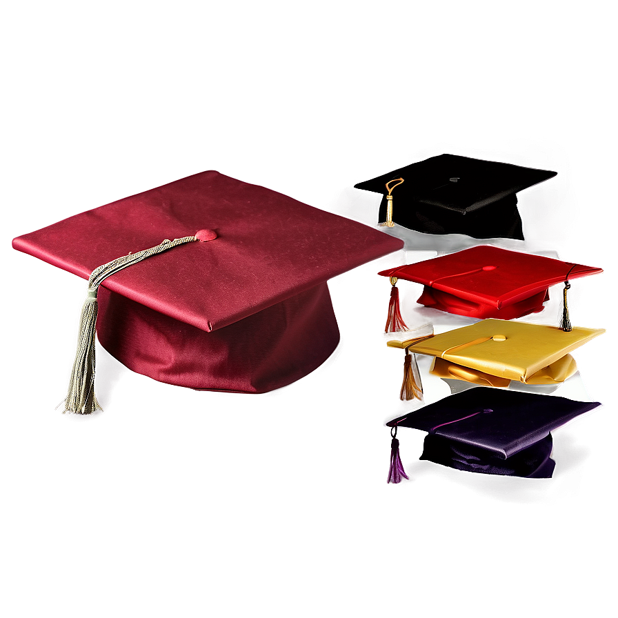 Red Graduation Cap Png 87 PNG Image