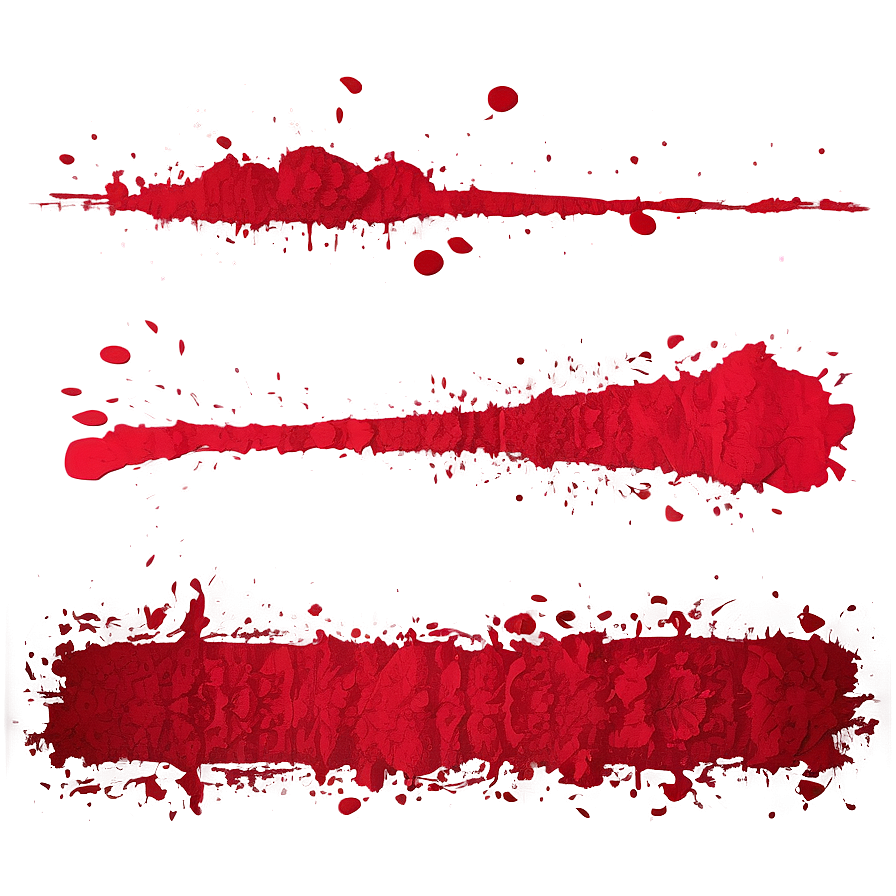 Red Grunge Texture Splatter Png 06262024 PNG Image