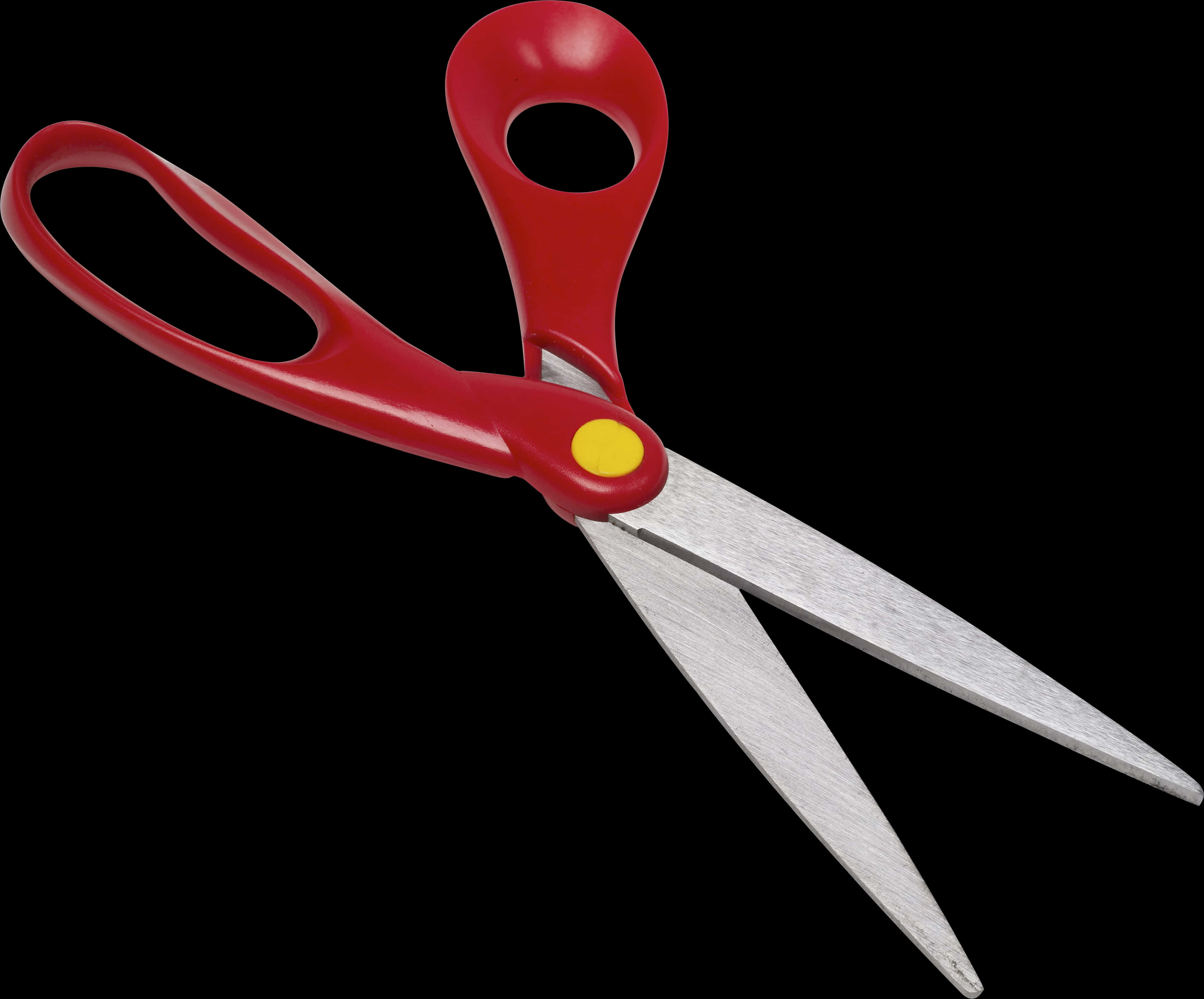 Red Handled Scissors PNG Image