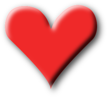 Red Heart Emoji PNG Image