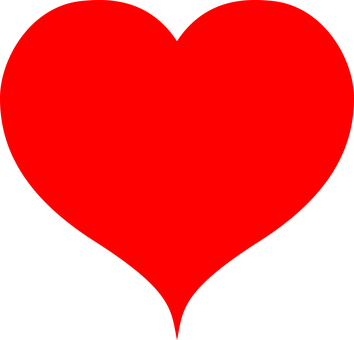 Red Heart Icon PNG Image