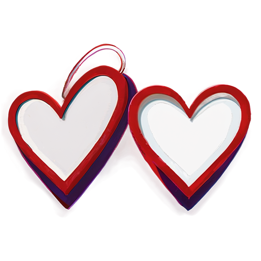 Red Hearts Png 17 PNG Image