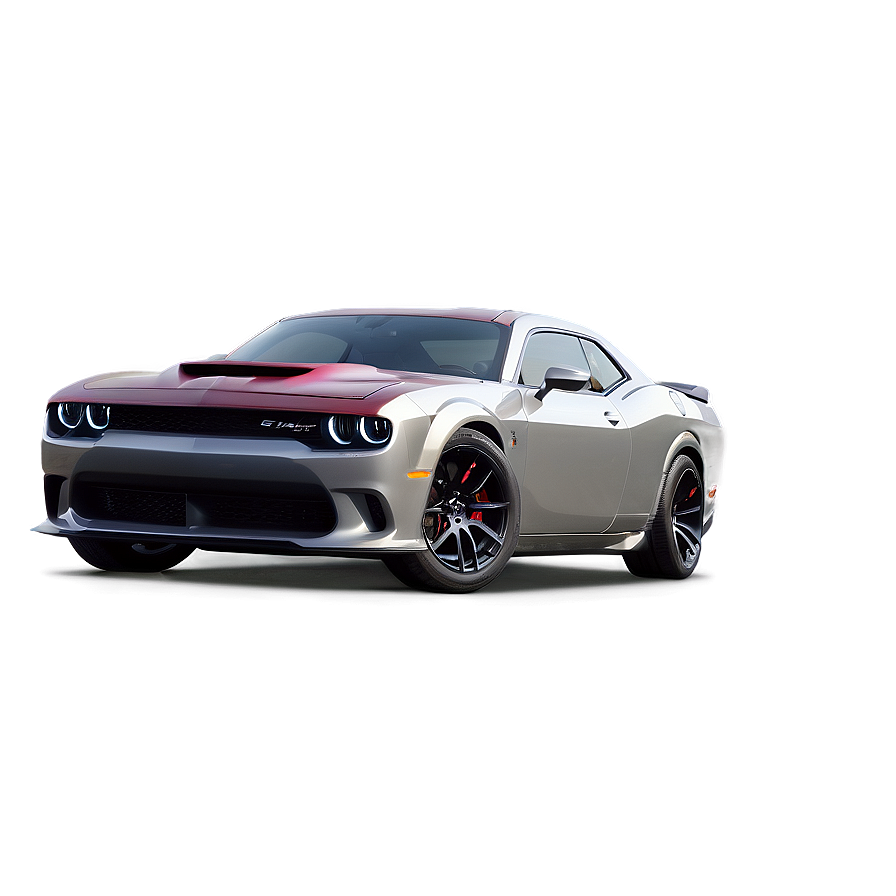 Red Hellcat Vehicle Png 06122024 PNG Image