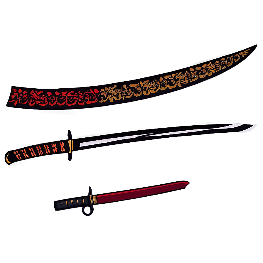 Red Katana Png Heo12 PNG Image