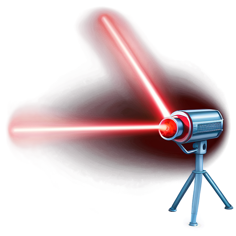 Red Laser Beam Spotlight Png Tsg58 PNG Image