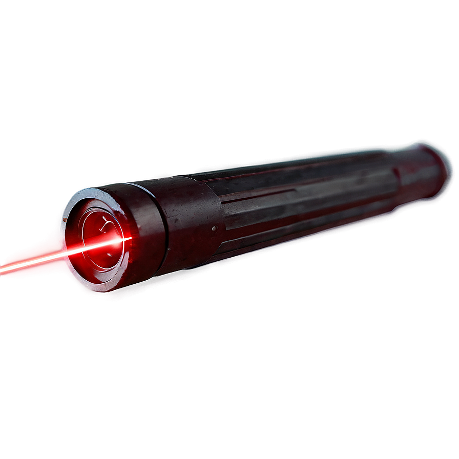 Red Laser Beam With Flare Png 81 PNG Image