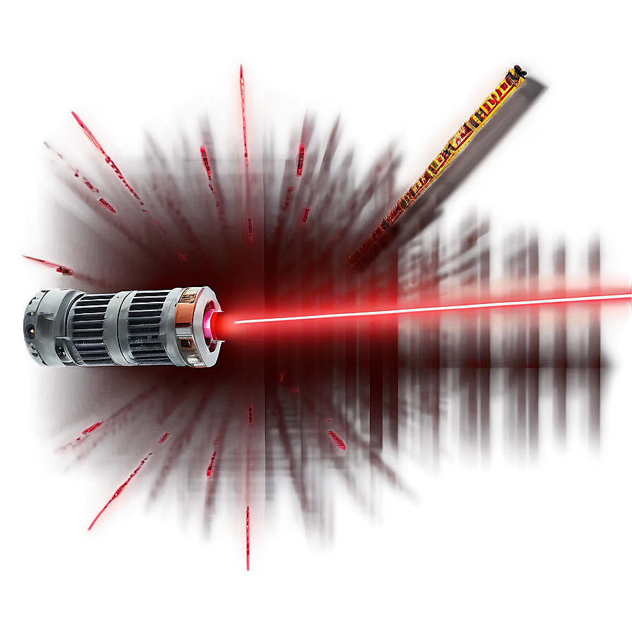 Red Laser Beam With Shadow Png Udb94 PNG Image