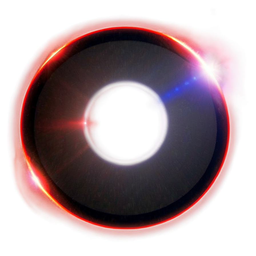 Red Lens Flare Effect Png 06122024 PNG Image