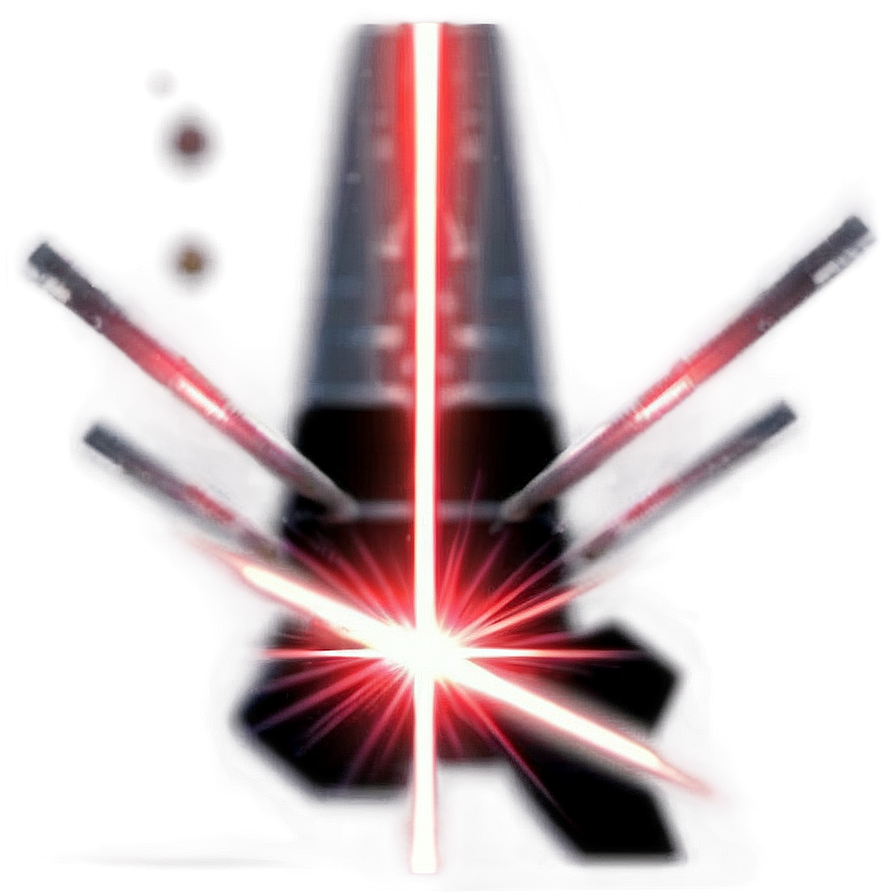 Red Light Beam Flare Png Fls63 PNG Image