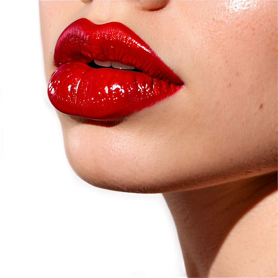 Red Lip Png 53 PNG Image