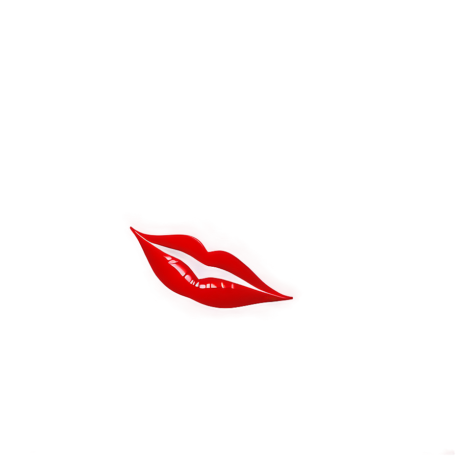 Red Lips Drawing Simple Png 06112024 PNG Image