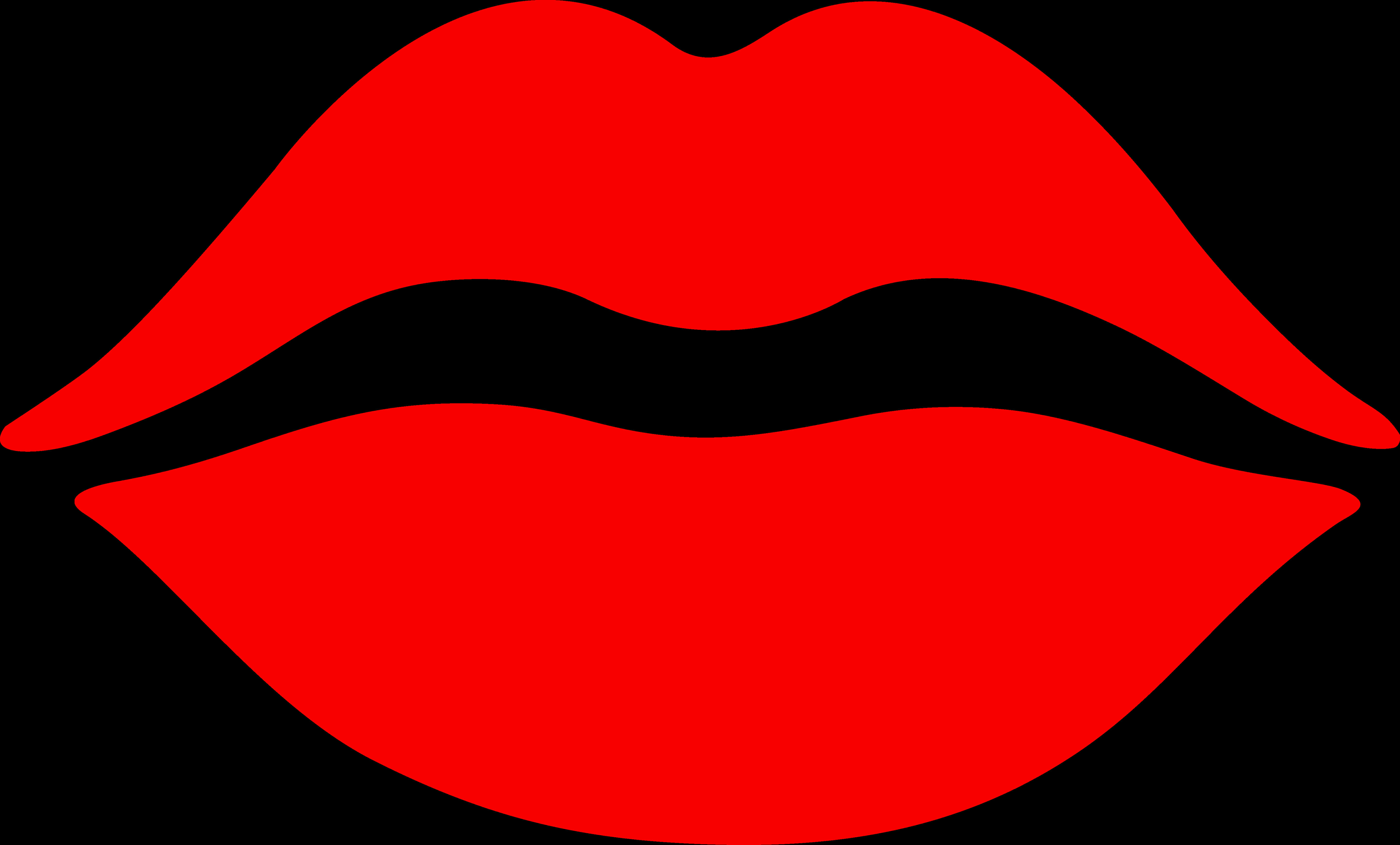 Red Lips Icon PNG Image