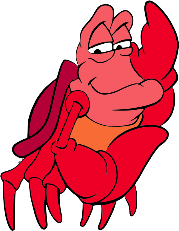 Red Lobster Cartoon Character PNG Image