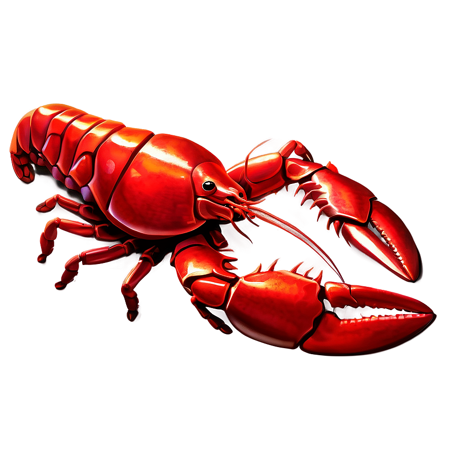 Red Lobster Illustration Png Hly29 PNG Image