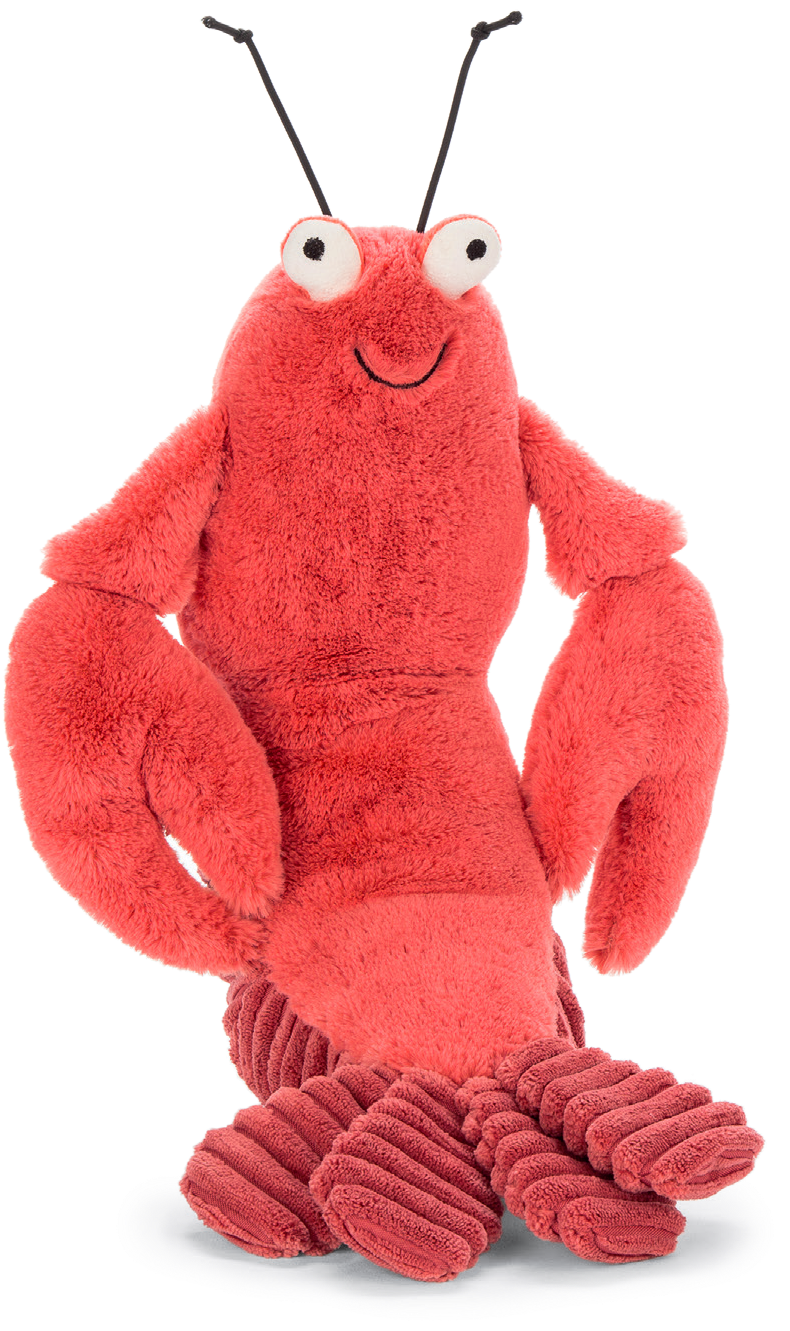 Red Lobster Plush Toy PNG Image