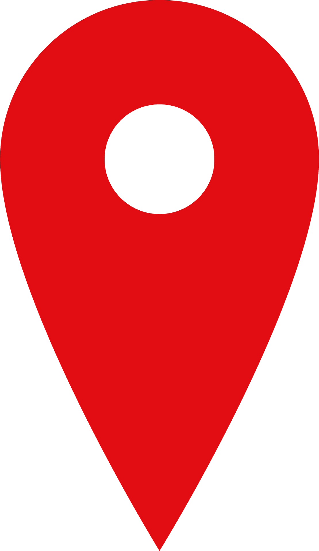 Red Location Pin Icon PNG Image