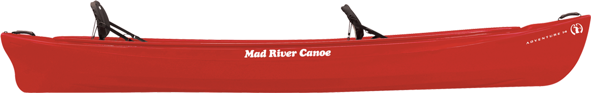 Red Mad River Canoe Adventure PNG Image