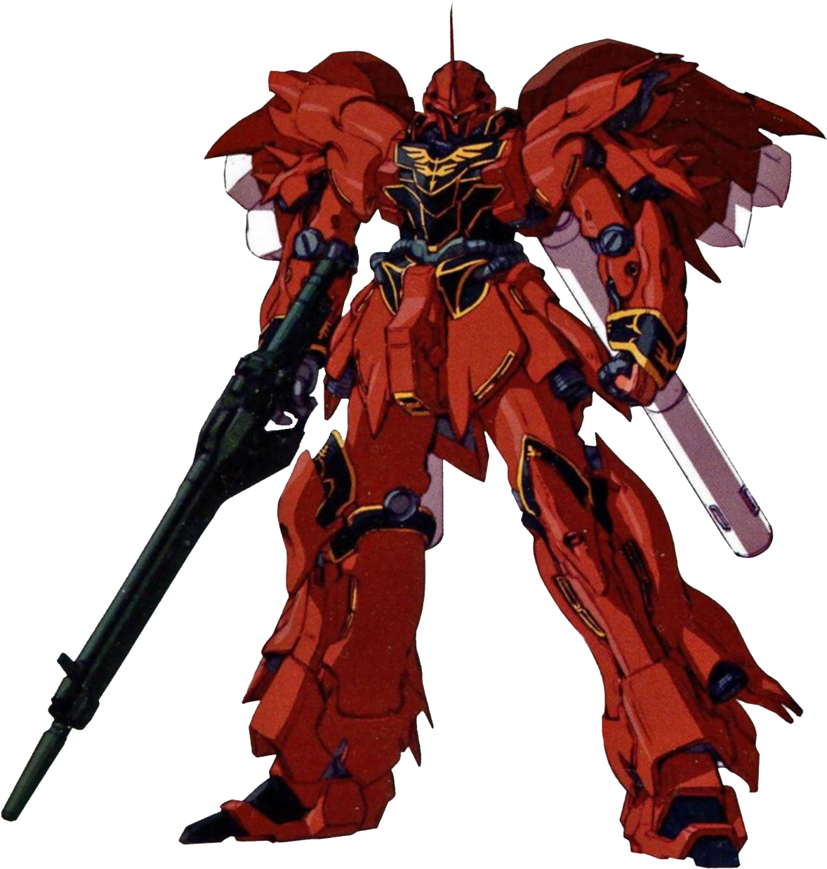 Red_ Mobile_ Suit_ Gundam PNG Image