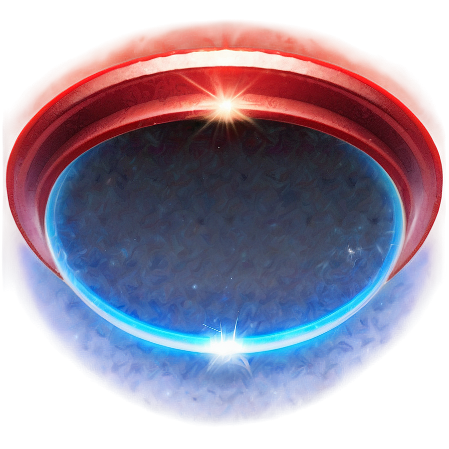 Red Orbital Lens Flare Png 70 PNG Image