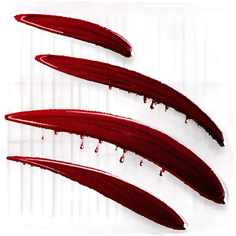 Red Paint Streak Png Lks46 PNG Image