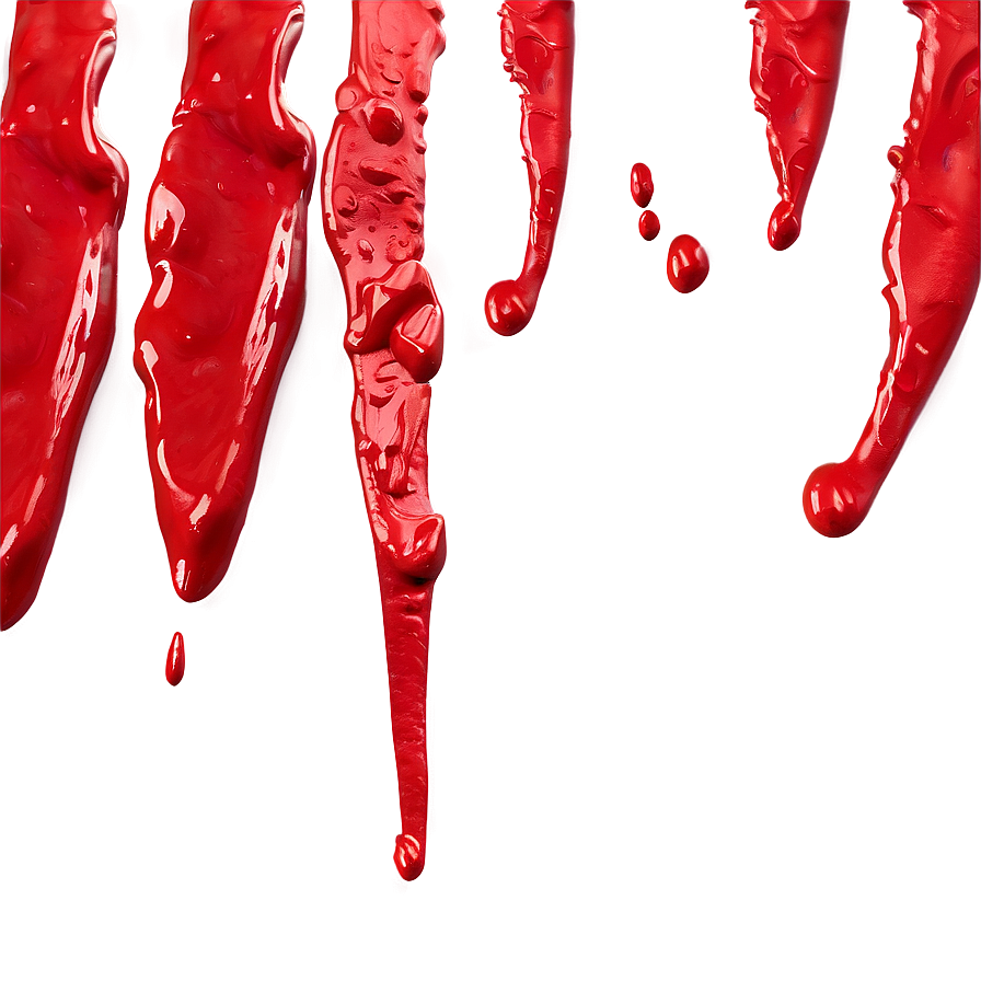 Red Paint Stroke Png 05252024 PNG Image