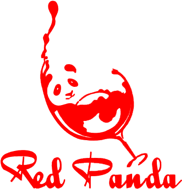 Red Panda Stylized Logo PNG Image