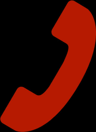 Red Phone Icon PNG Image