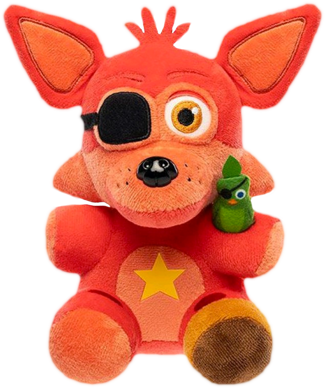 Red Pirate Kangaroo Plush Toy PNG Image