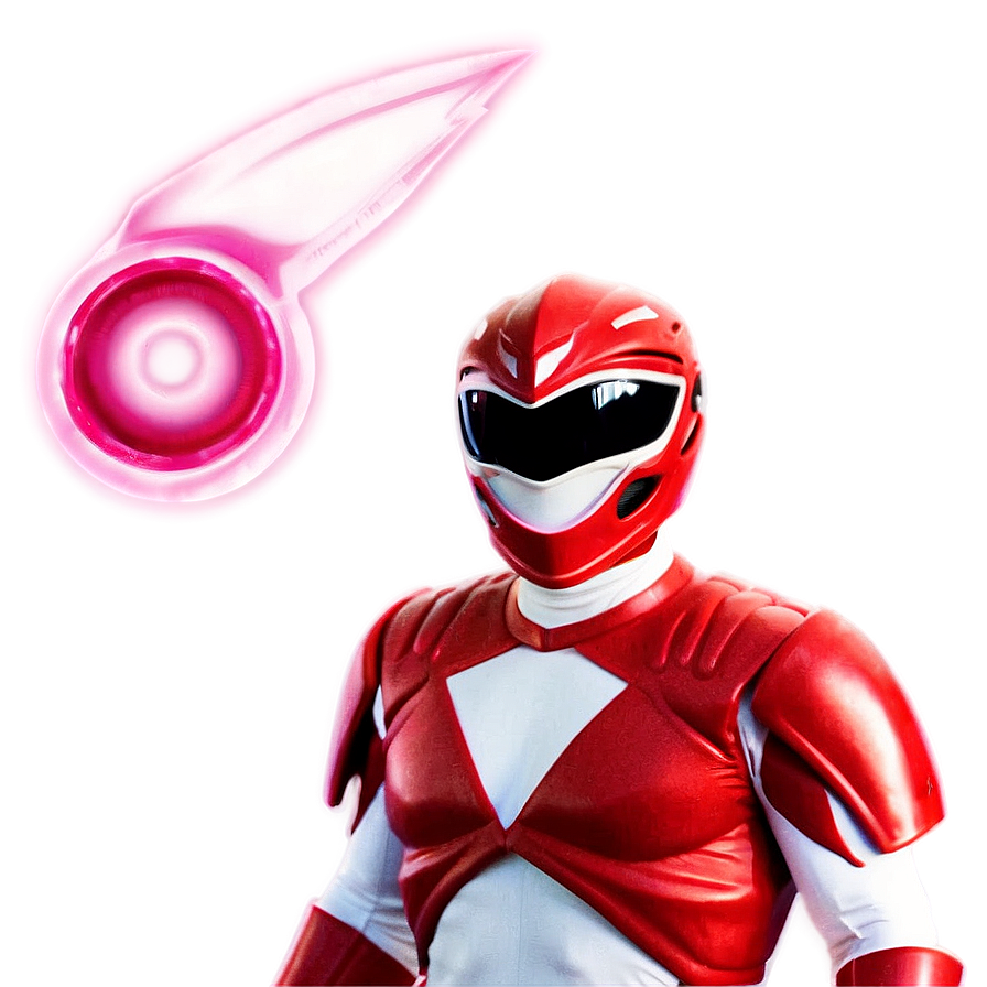 Red Power Ranger Epic Moment Png Lvw66 PNG Image