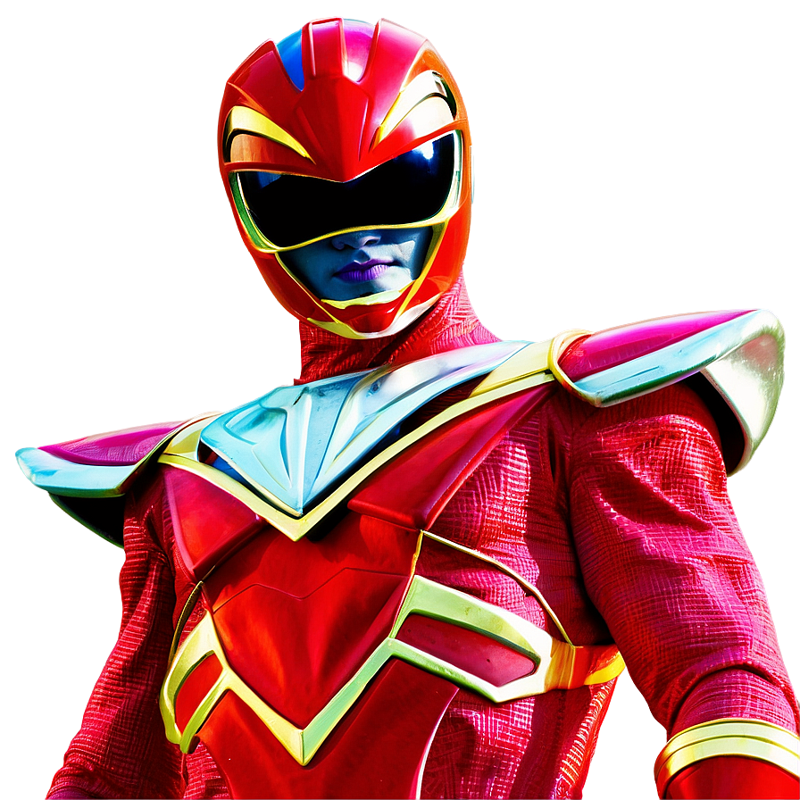 Red Power Ranger Zeo Png 63 PNG Image