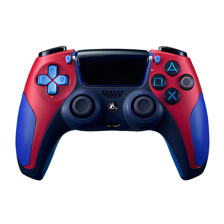 Red Ps5 Controller Png Grq63 PNG Image