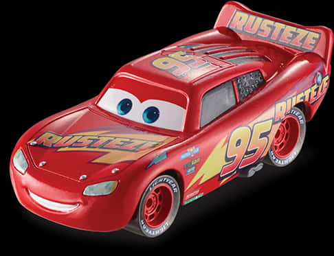 Red Racecar Character PNG Image