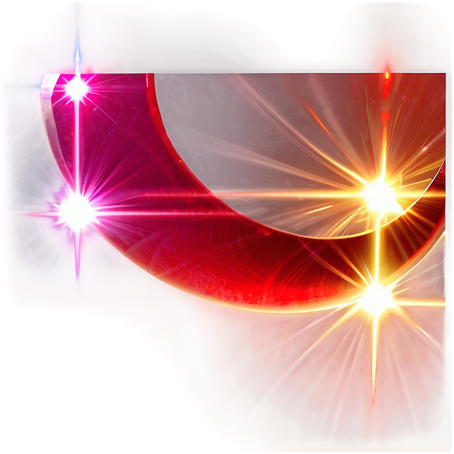 Red Radiance Lens Flare Png Ena PNG Image