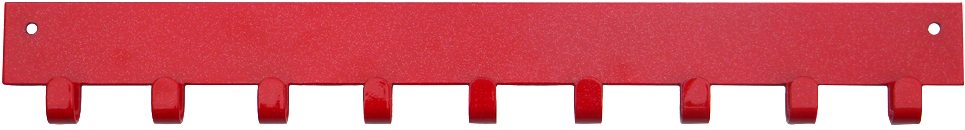 Red Rake Attachment Tool PNG Image