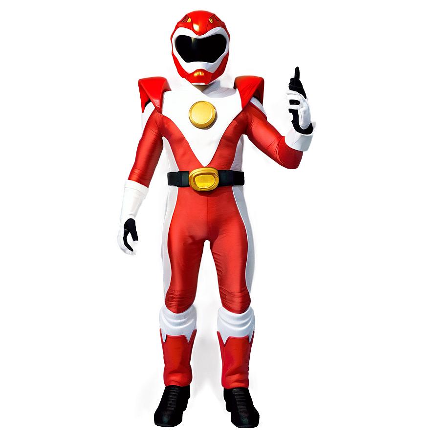 Red Ranger Space Patrol Png Iah43 PNG Image