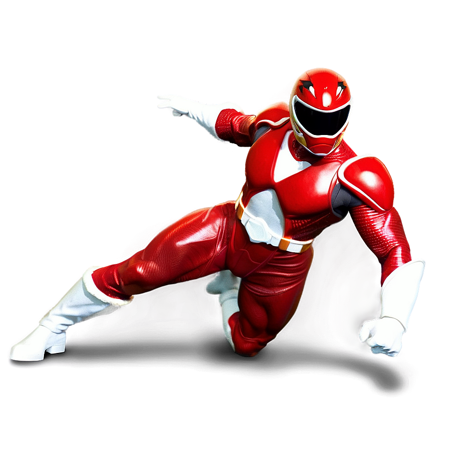 Red Ranger Turbo Era Png 06292024 PNG Image