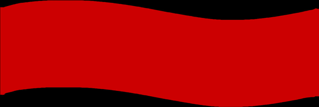 Red Ribbon Banner Graphic PNG Image