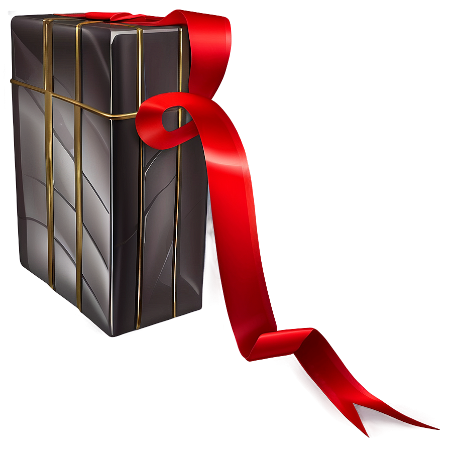 Red Ribbon For Gift Box Png 77 PNG Image