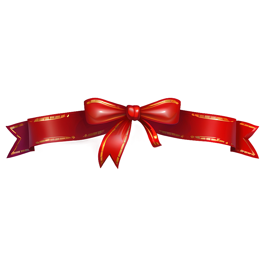 Red Ribbon Tie Png 05252024 PNG Image