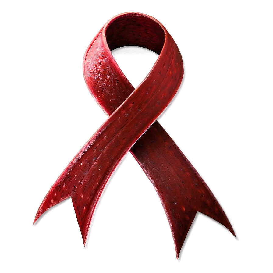 Red Ribbon Wave Png Pvn18 PNG Image