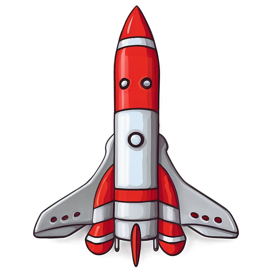 Red Rocket Png 04292024 PNG Image