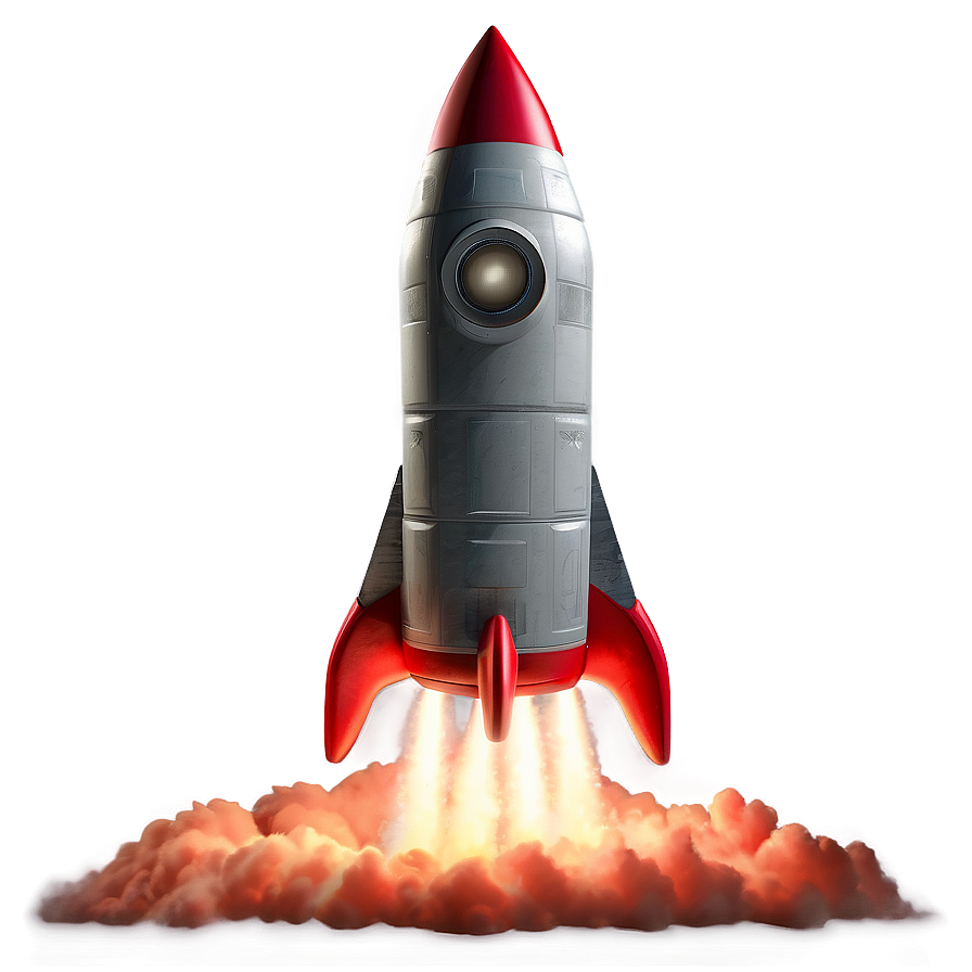 Red Rocket Png Obf PNG Image