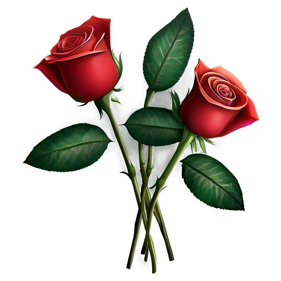 Red Rose Bouquet Png 05242024 PNG Image