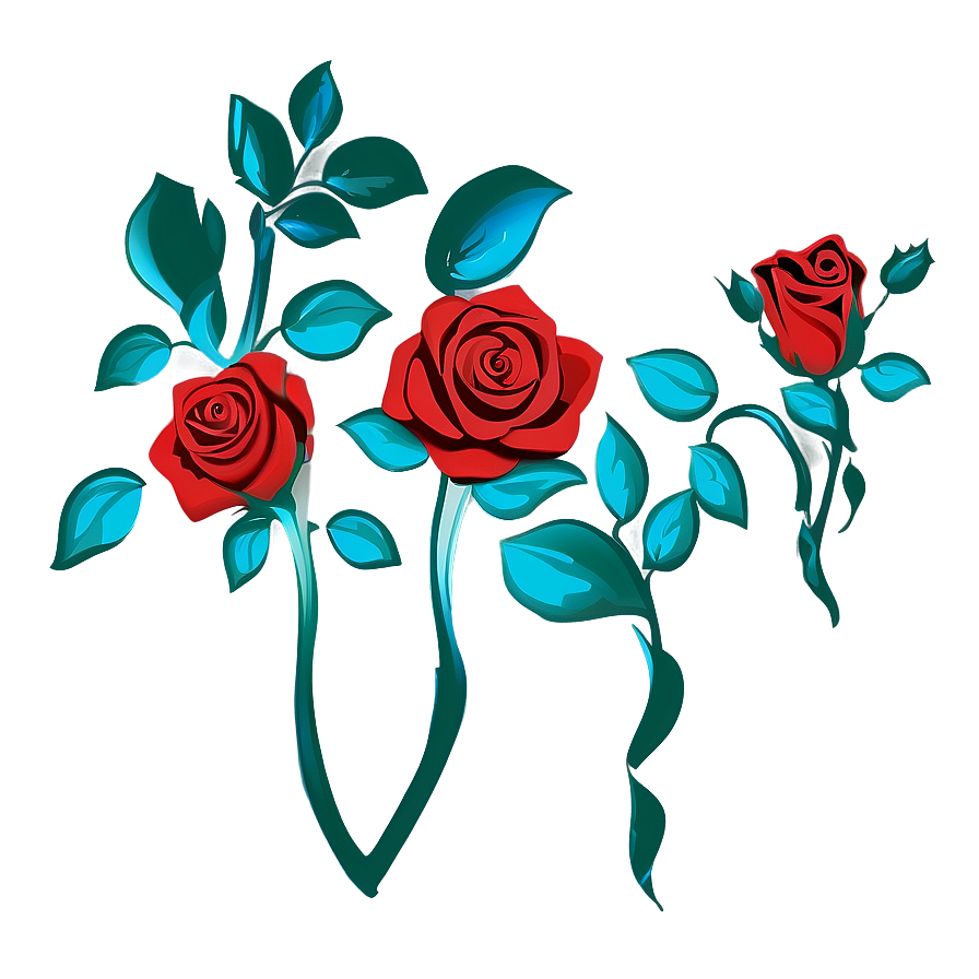 Red Rose Emblem Png 89 PNG Image